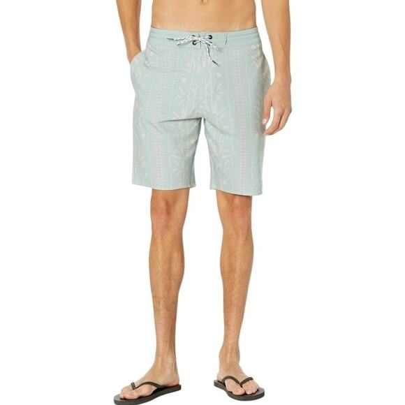 Billabong Men's Sundays Lo Tides Board Short with Pockets Sage Size 38 Unlined - Picture 1 of 9